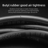 ROCKBROS 700X23/25/28/35C Road Bike Inner Tube 48mm Presta/Schrader Valve High Self Sealing Butyl Rubber