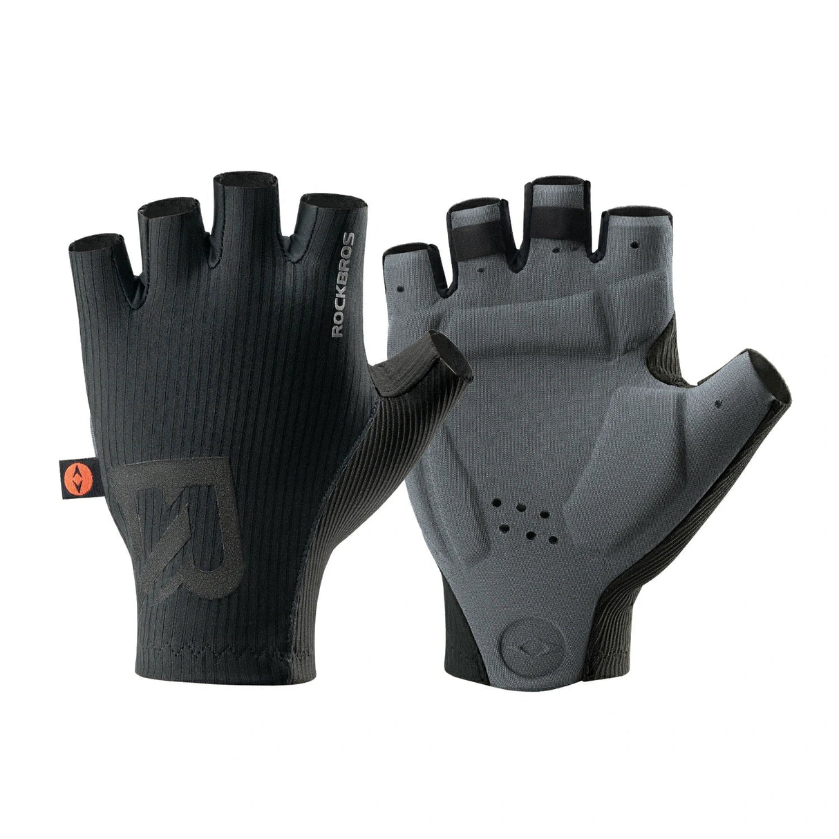 ROCKBROS Elastic Interface® Half-Finger Gel Padded Cycling Bike Gloves