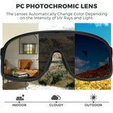 Polarized Photochromic Cycling Sunglasses