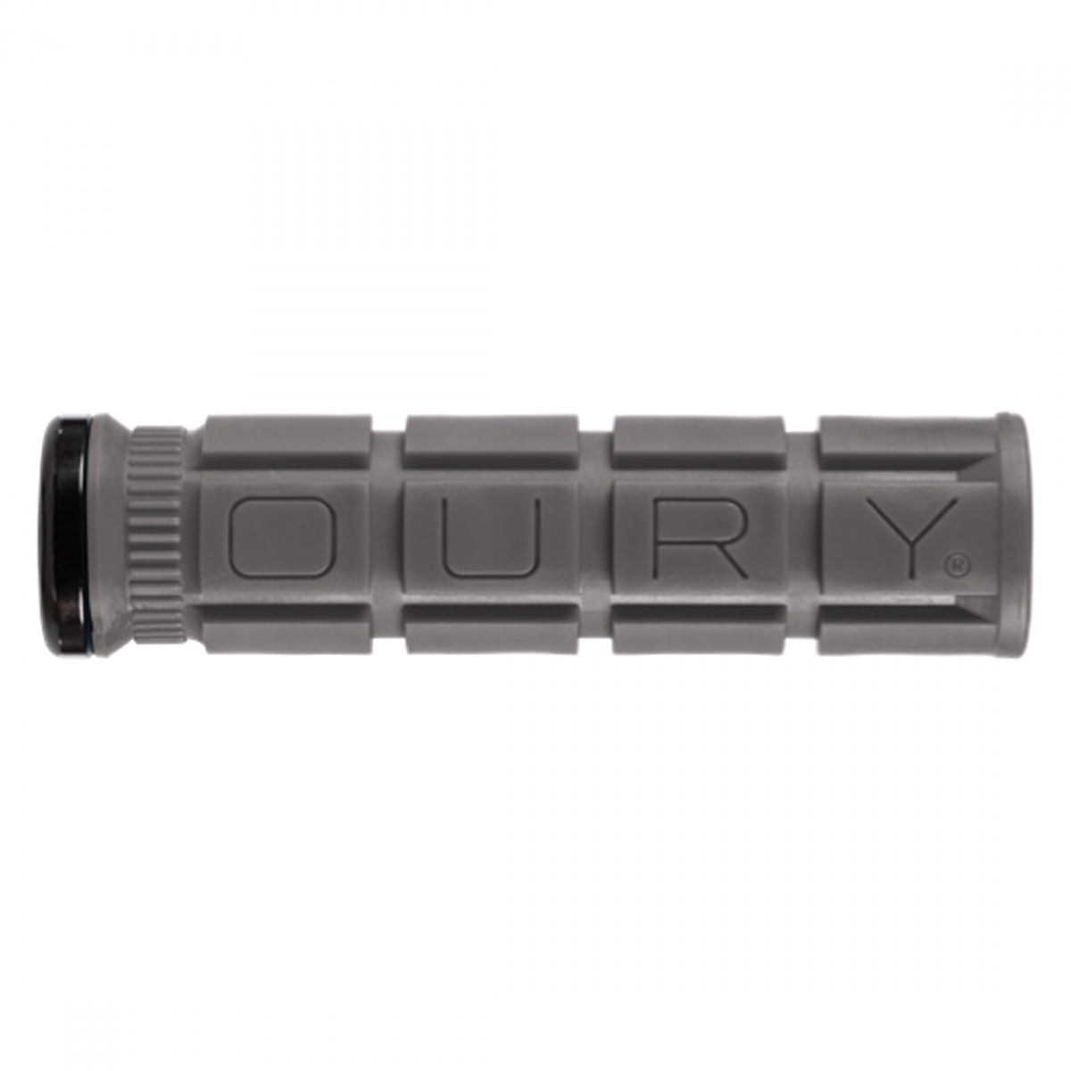 GRIPS OURY MTN LOCK-ON SGL CLAMP GY/BK