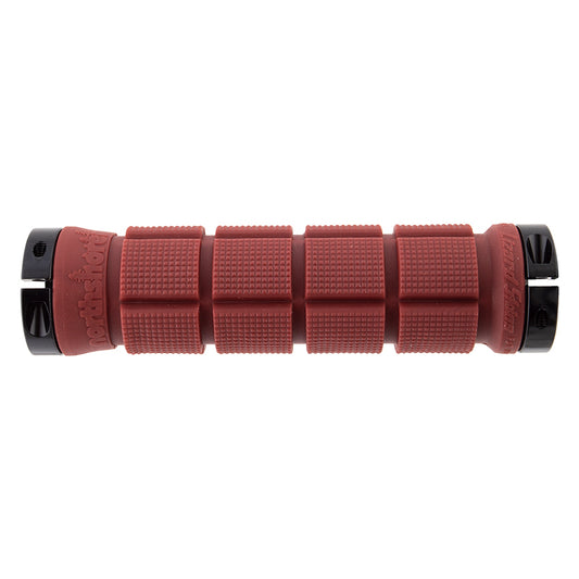 Lizard Skins Northshore Lock-On Grips 130mm Deep Red