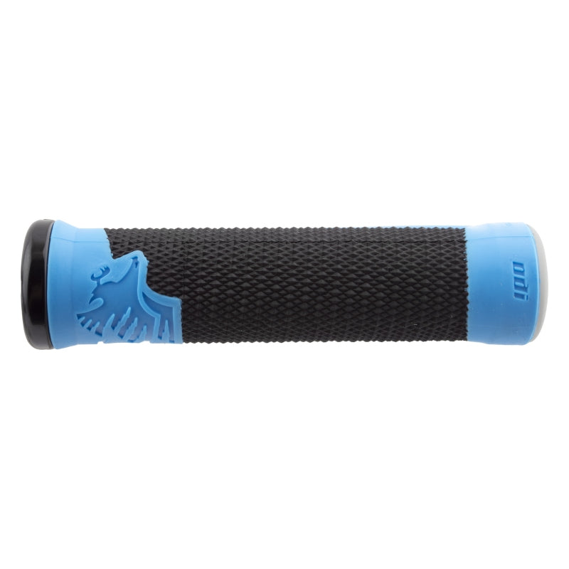 ODI AG2 Grips - Black/Blue Lock-On