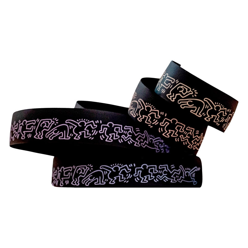 Affinity Keith Haring Black/Pastel bar tape