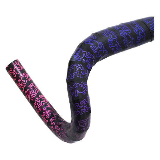 Affinity Keith Haring Black/Blue/Pink bar tape