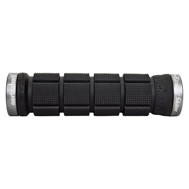 Lizard Skins Northshore Lock On Grips - Black Lock-On