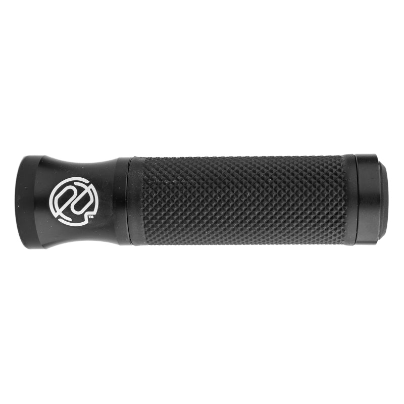 Portland design works Speed Metal Grips Black/Black 128mm Single Lock On