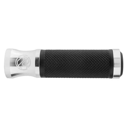 Portland design works Speed Metal Grips Black/Chrome 128mm Single Lock On