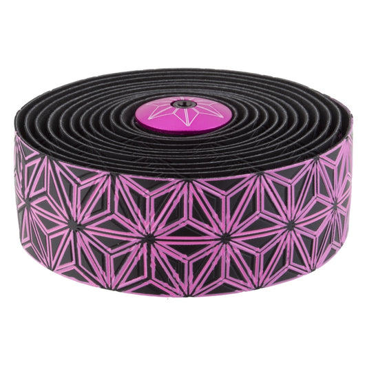 Supacaz Super Sticky Kush Bar Tape Starfade Black and Pink