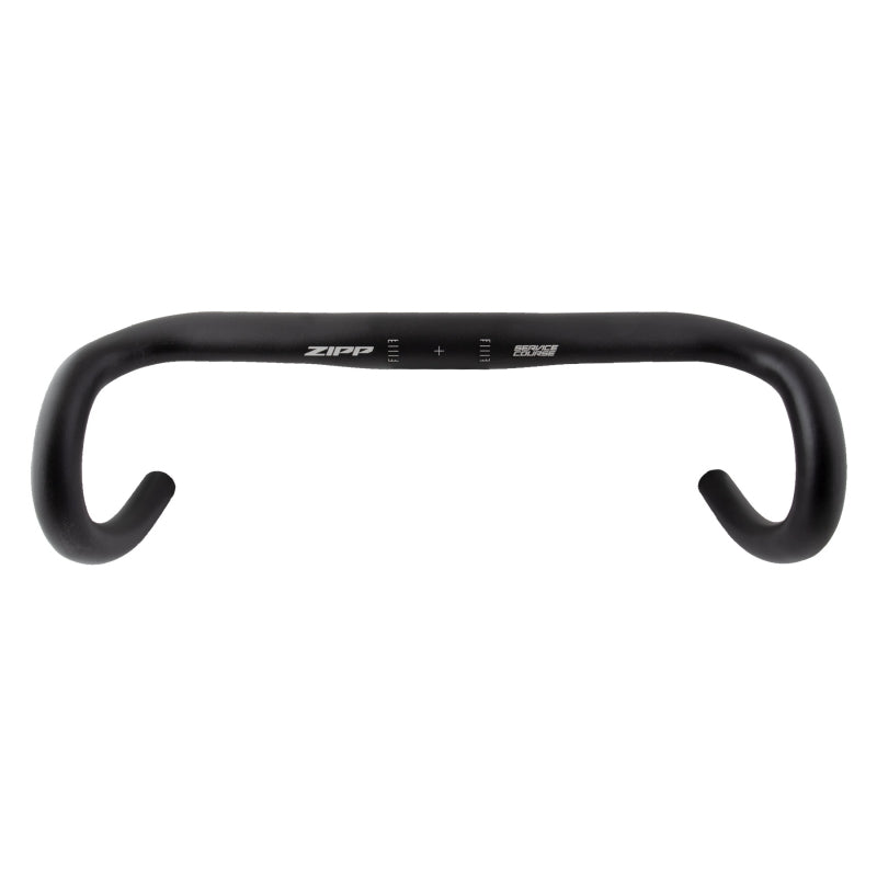 Zipp Service Course 70 Ergo Drop Handlebar - Aluminum 31.8mm 38cm Bead Blast BLK B2