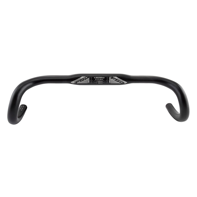 Full Speed Ahead NS Adventure Drop Handlebar - Aluminum 31.8mm 42cm Black