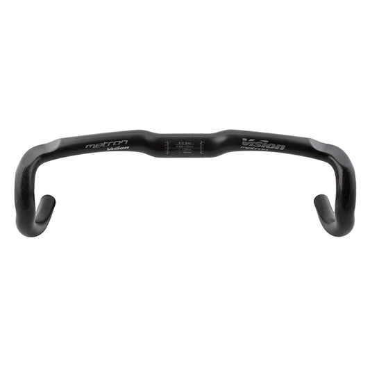 Vision Metron 4D Drop Handlebar - Carbon 31.8mm 40cm Black