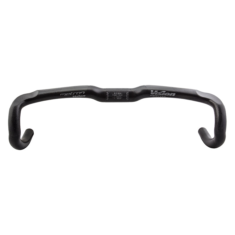 Vision Metron 4D Drop Handlebar - Carbon 31.8mm 44cm Black