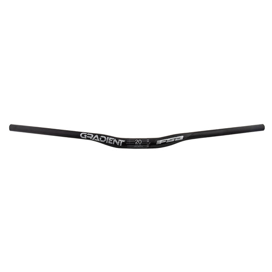 Full speed ahead Gradient Carbon Riser Bar 31.8mm 800mm 20mm 5° 8° Carbon/Grey Mountain Riser Carbon