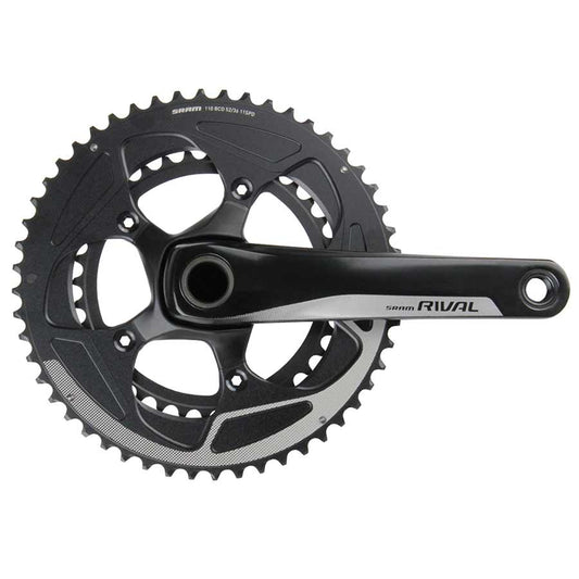 SRAM Rival 22 Crankset - 172.5mm 11-Speed 52/36t 110 BCD GXP Spindle Interface BLK