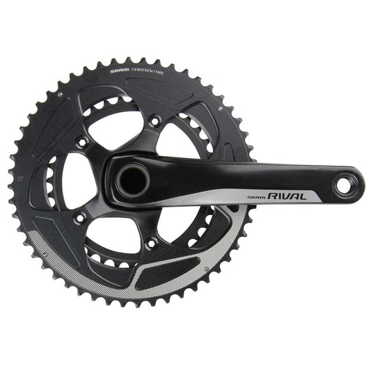 SRAM Rival 22 Crankset - 175mm 11-Speed 52/36t 110 BCD GXP Spindle Interface BLK