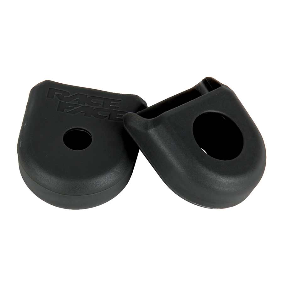 RaceFace Crank Boots: For Carbon Cranks 2-Pack Black