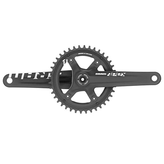 SRAM Apex 1 Crankset - 165mm 10/11-Speed 42t 110 Asymmetric BCD GXP Spindle Interface BLK