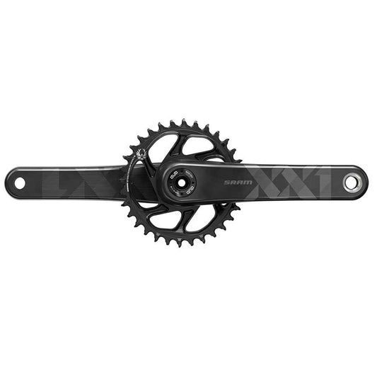 SRAM XX1 Eagle Carbon Boost Crankset - 175mm 12-Speed 34t Direct Mount DUB Spindle Interface BLK