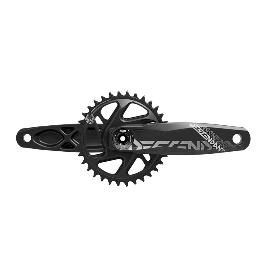 Truvativ Descendant DH DUB83 Crankset Speed: 10/11 Spindle: 28.99mm BCD: Direct Mount 34 DUB 170mm Black DH