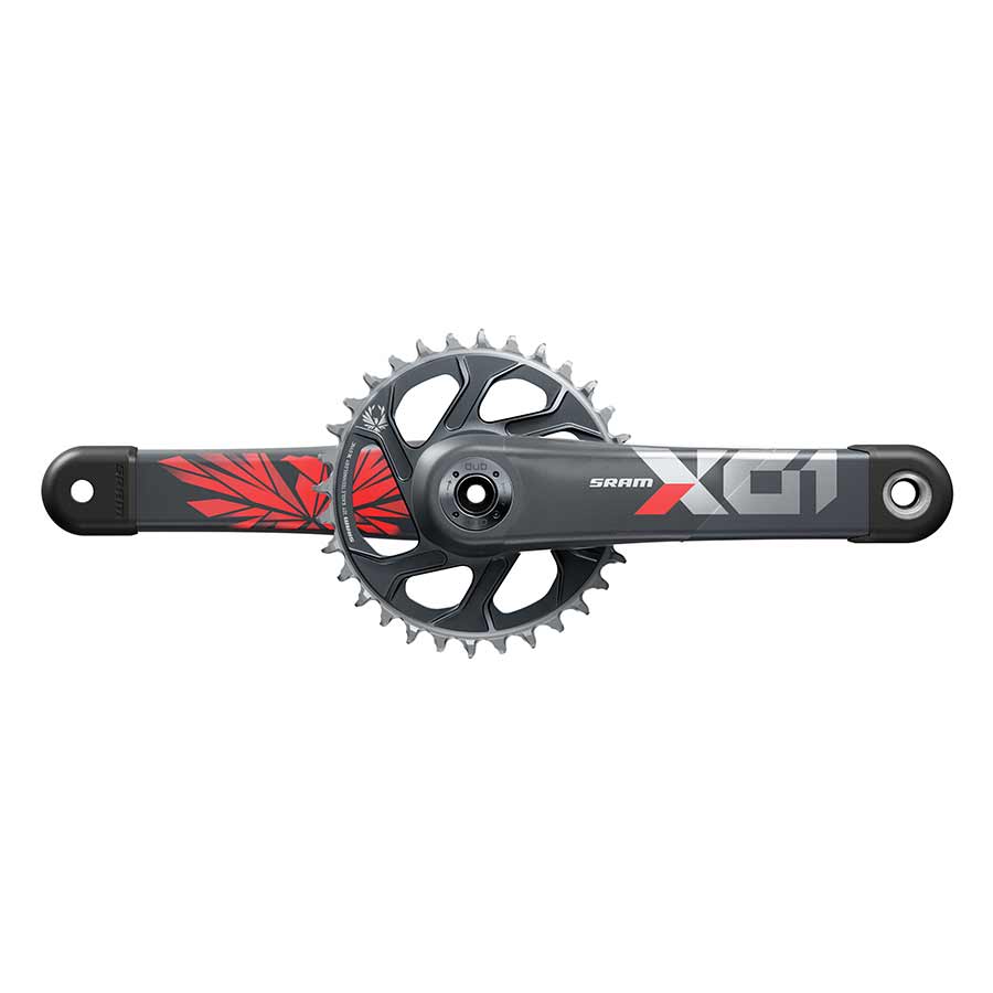 SRAM X01 Eagle DUB C3 Crankset Speed: 11/12 Spindle: 28.99mm BCD: Direct Mount 32 DUB 170mm Red SuperBoost+