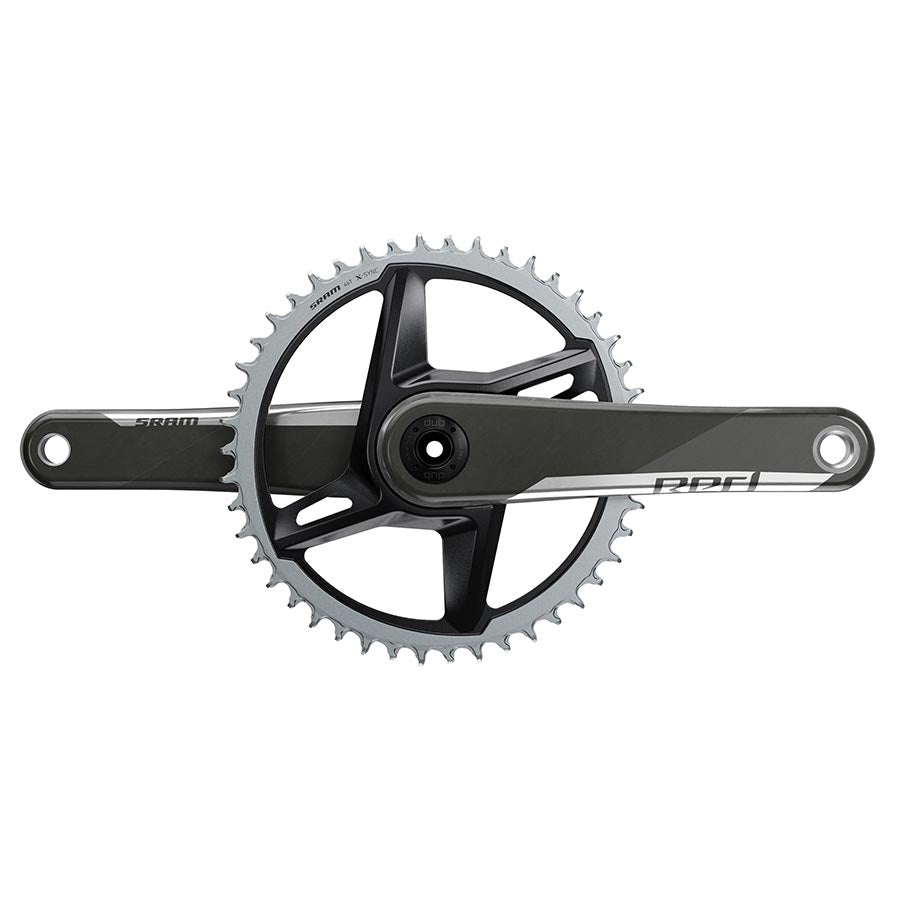 SRAM Red 1 AXS Direct Mount Crankset Speed: 12 Spindle: 28.99mm BCD: Direct Mount 46 DUB 167.5mm Black Road