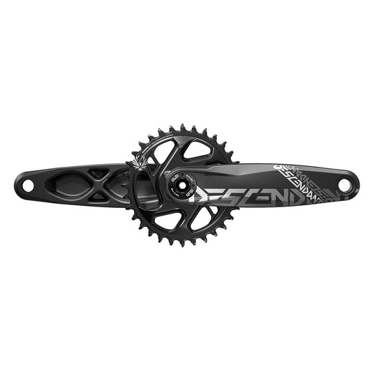 TruVativ Descendant 7K Eagle Aluminum SuperBoost + Crankset - 175mm 12-Speed 32t Direct Mount DUB Spindle Interface BLK