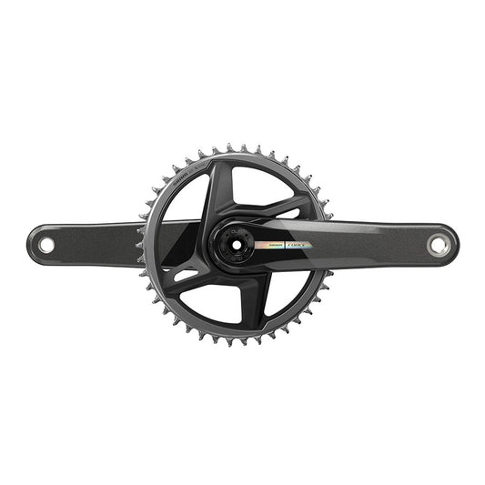 SRAM Force 1 Wide Crankset - 167.5mm 12-Speed 40t Direct Mount DUB Spindle Interface Iridescent Gray D2