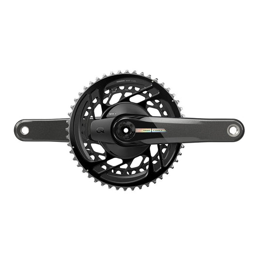 SRAM Force D2 2x Power Meter Crankset Speed: 12 Spindle: 28.99mm BCD: Direct Mount 46/33 DUB 167.5mm Black Road Disc