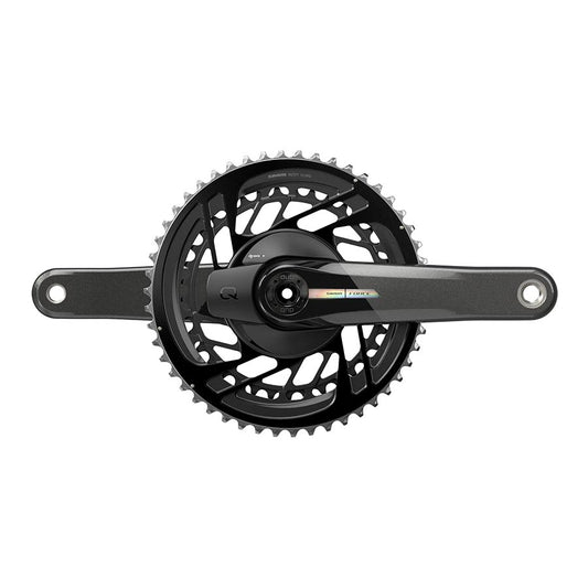 SRAM Force D2 2x Power Meter Crankset Speed: 12 Spindle: 28.99mm BCD: Direct Mount 50/37 DUB 167.5mm Black Road Disc