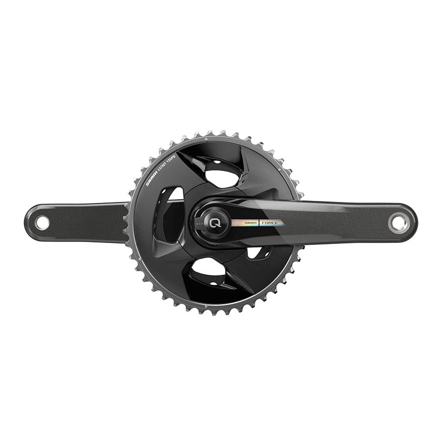 SRAM Force AXS Wide Power Meter Crankset - 167.5mm 2x 12-Speed 43/30t 94 BCD DUB Spindle Interface Iridescent Gray D2