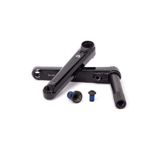 Eclat Spire Crankset Spindle: 22mm 22mm 160mm Black BMX Set