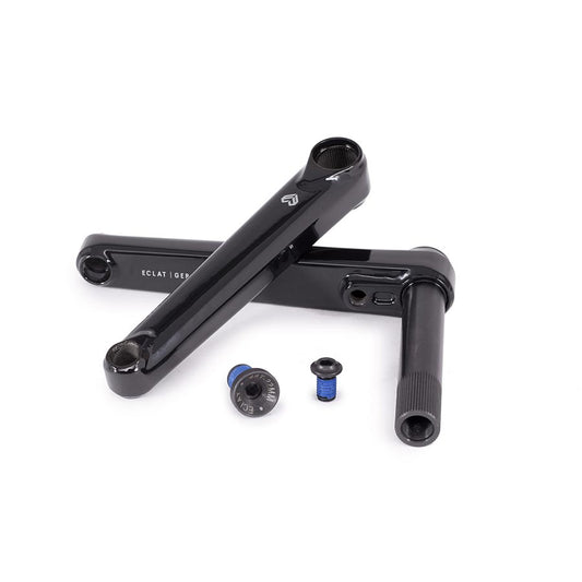 Eclat Spire Crankset Spindle: 22mm 22mm 170mm Black BMX Set