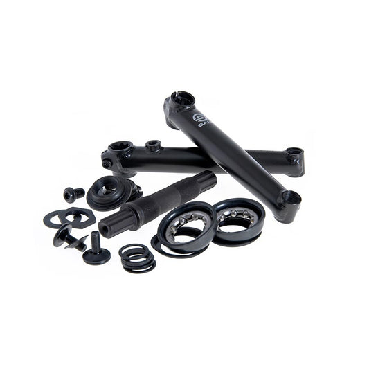 Salt Rookie Crankset Spindle: 19mm 19mm 175mm Loose Ball Bearing Black BMX Set