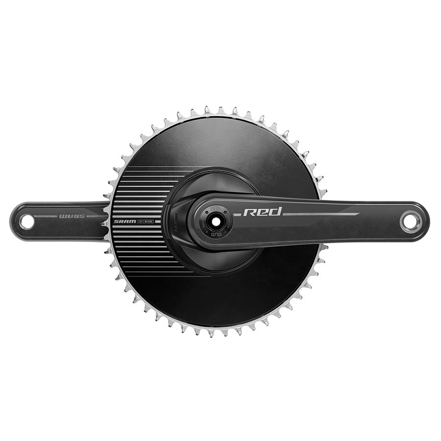 SRAM RED 1 Crankset - 160mm 12-Speed 50t Aero Chainring 8-Bolt Direct Mount DUB Spindle Interface Natural Carbon E1