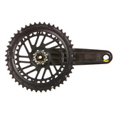 SRAM, Force 2x E1, Crankset, Speed: 12, Spindle: 28.99mm, BCD: Direct Mount SRAM 8 Bolt, 50/37, DUB, 160mm, Black, Road