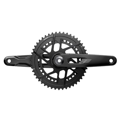 SRAM, Rival 2x E1, Crankset, Speed: 12, Spindle: 28.99mm, BCD: Direct Mount SRAM 8 Bolt, 48/35, DUB, 160mm, Black, Road