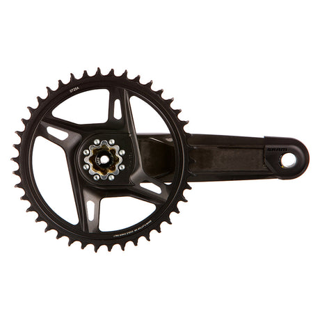 SRAM, Force 1x XPLR Powermeter E1, Power Meter Crankset, Speed: 12/13, Spindle: 28.99mm, BCD: Direct Mount SRAM 8 Bolt, 42, DUB, 160mm, Black, Road