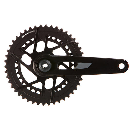 SRAM, Rival 2x Powermeter E1, Power Meter Crankset, Speed: 12, Spindle: 28.99mm, BCD: Direct Mount SRAM 8 Bolt, 48/35, DUB, 160mm, Black, Road