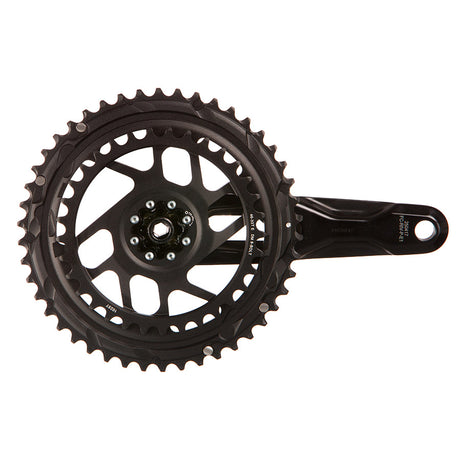 SRAM, Rival 2x Powermeter E1, Power Meter Crankset, Speed: 12, Spindle: 28.99mm, BCD: Direct Mount SRAM 8 Bolt, 48/35, DUB, 160mm, Black, Road