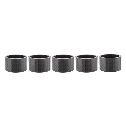 Origin8 3K Carbon Fiber Headset Spacers SHIS Spacer 1-1/8` x 20mm Carbon 5 Spacers Carbon