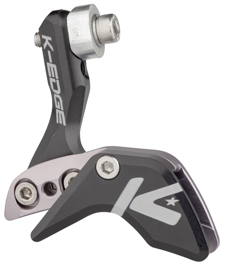 K-EDGE 1x Race Chain Guide - For Single Chainring Braze-on Black