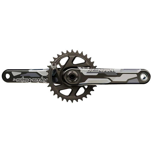 Truvativ Descendant CoLab DUB Crankset Spindle: 28.99mm 32 DUB 170mm Black Boost