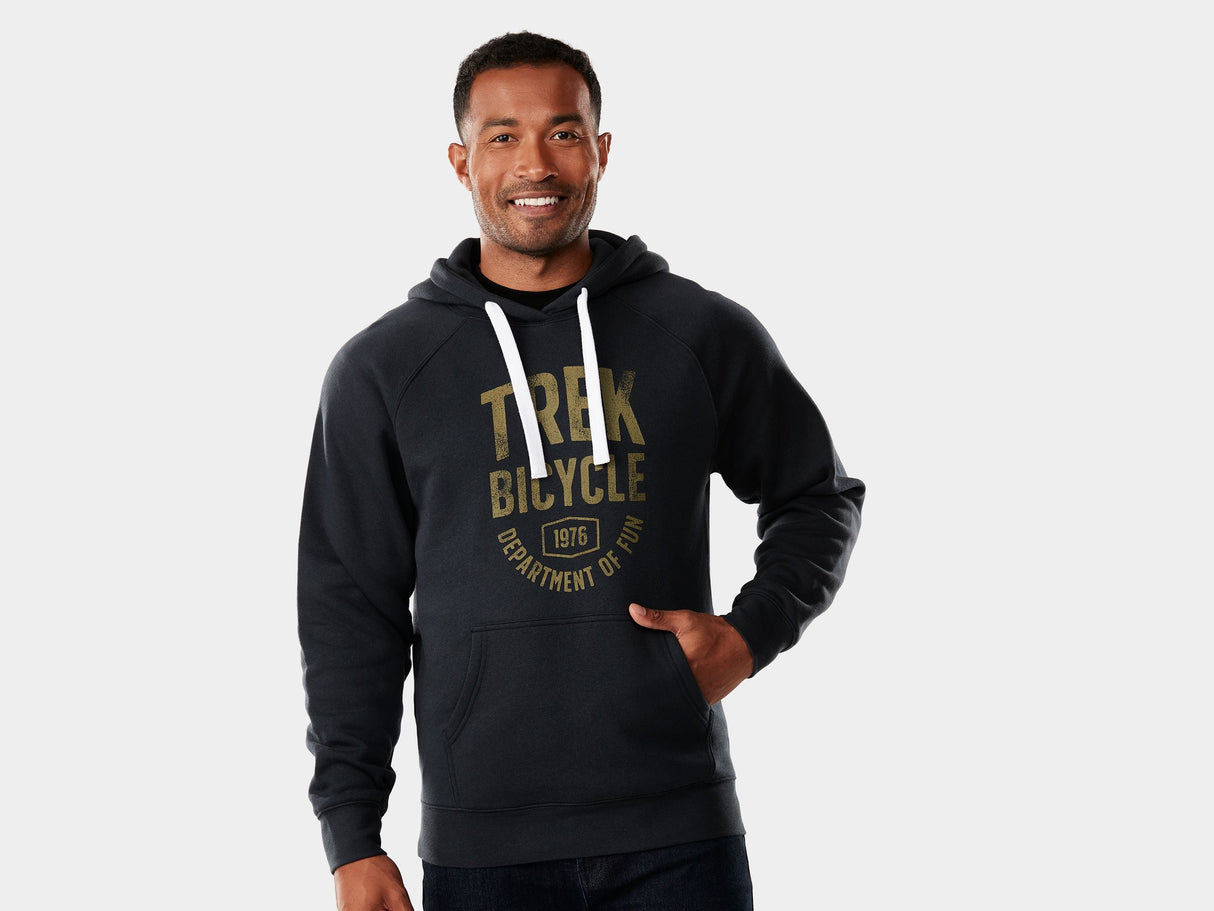Trek Department Of Fun Hoodie Large Dark Navy Shirt