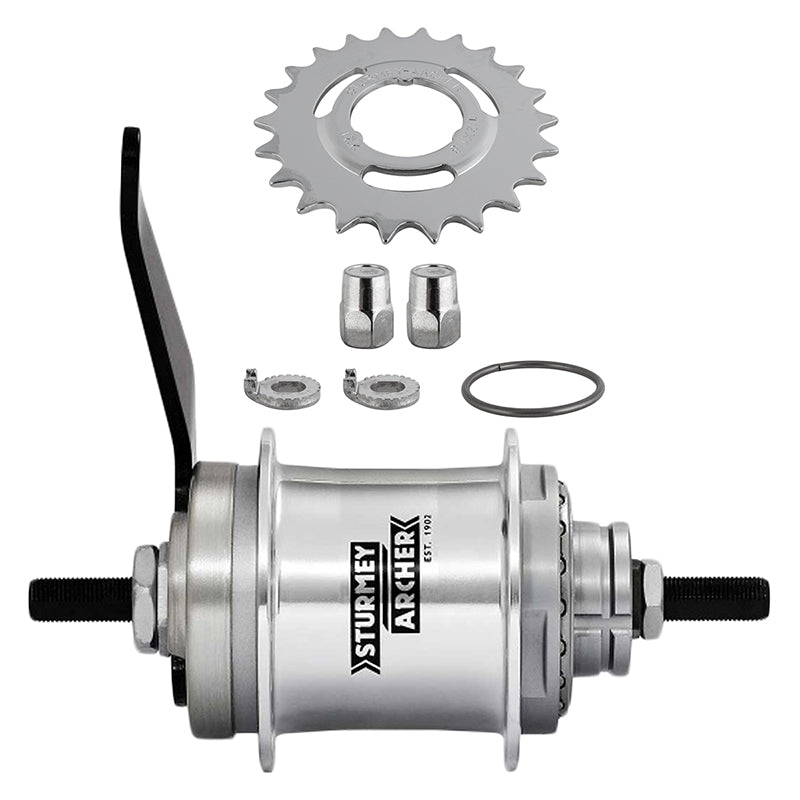 Sturmey archer 2sp Kick Shift Hub Kit internal geared hub rear 36H 116