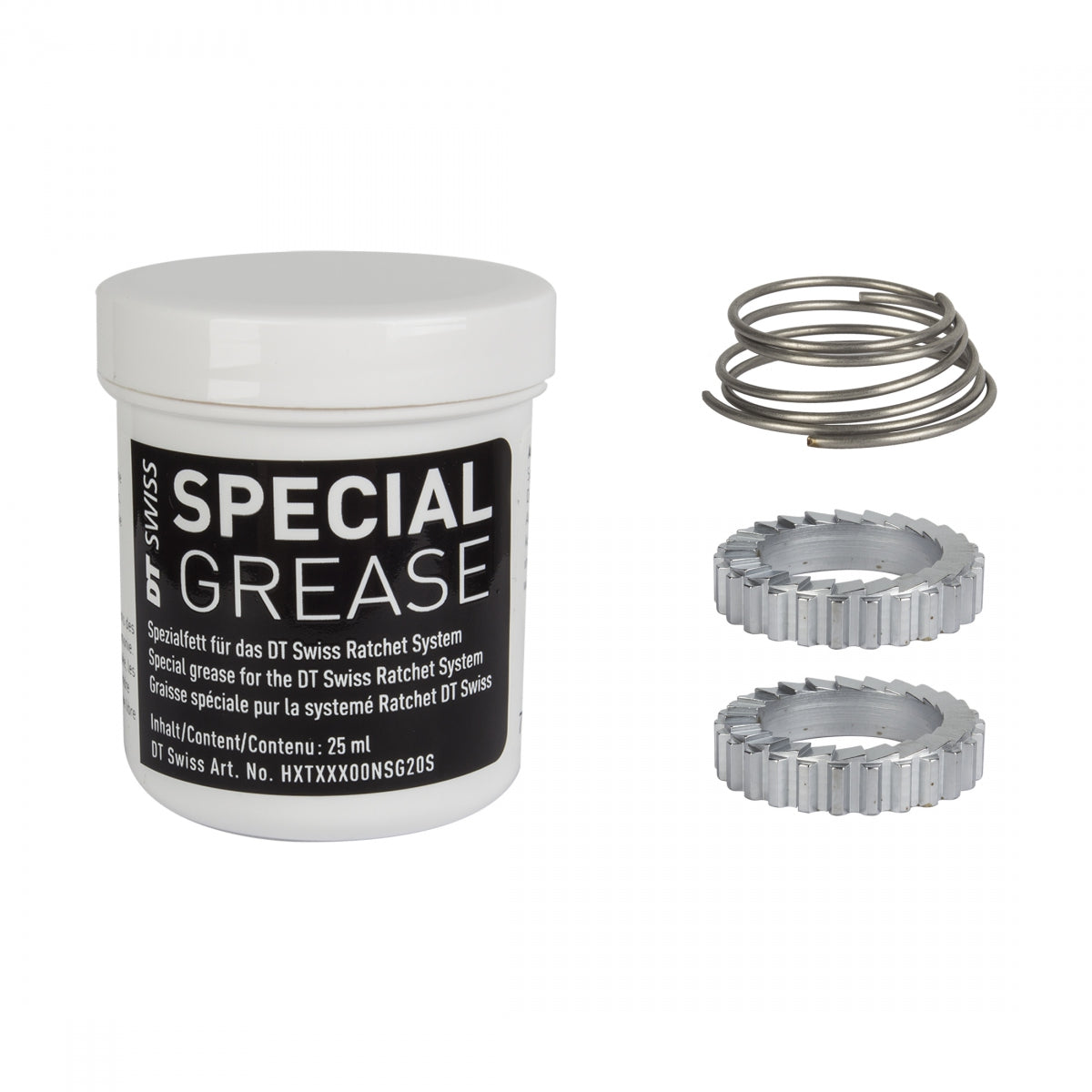HUB CASS BODY DT SERVICE KIT STAR RATCHET 24 TEETH w/SPRINGS AND GREASE