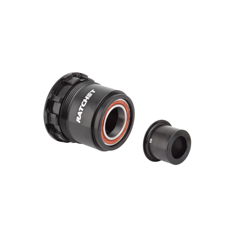 DT Swiss Ratchet Freehub Body - SRAM XD Standard Aluminum Sealed Bearing Kit w/ End Cap 12 x 142 mm