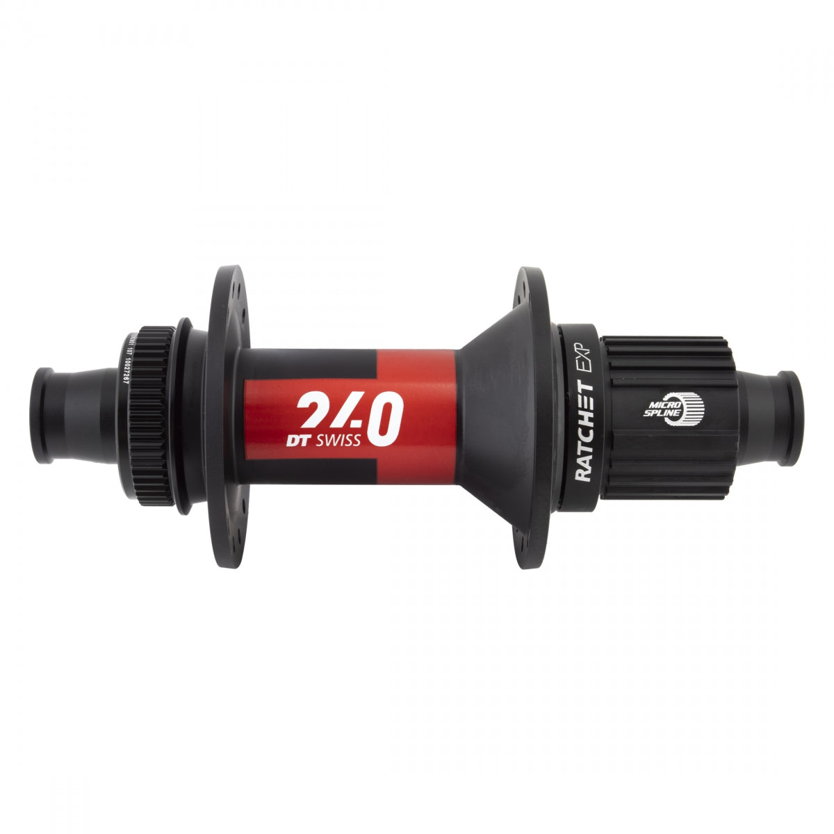 HUB RR DT 240 MTB 28x148x12mmTA MICROSPLINE RATCHET EXP CL BK (L)