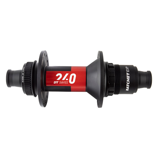 DT Swiss 240 EXP Rear Hub - 12 x 148mm Center-Lock XD Black/Red 28H 36pt