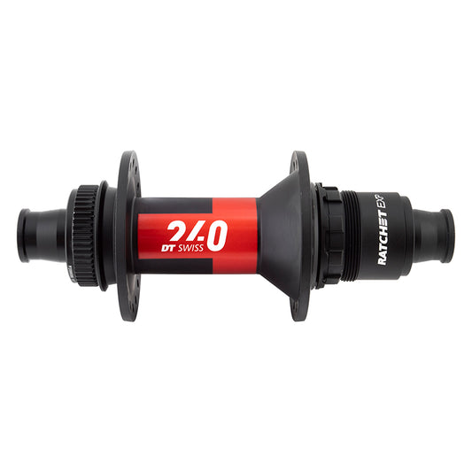 DT Swiss 240 EXP Rear Hub - 12 x 148mm Center-Lock XD Black/Red 32H 36pt