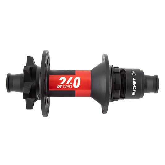 DT Swiss 240 EXP Rear Hub - 12 x 148mm 6-Bolt XD Black/Red 32H 36pt